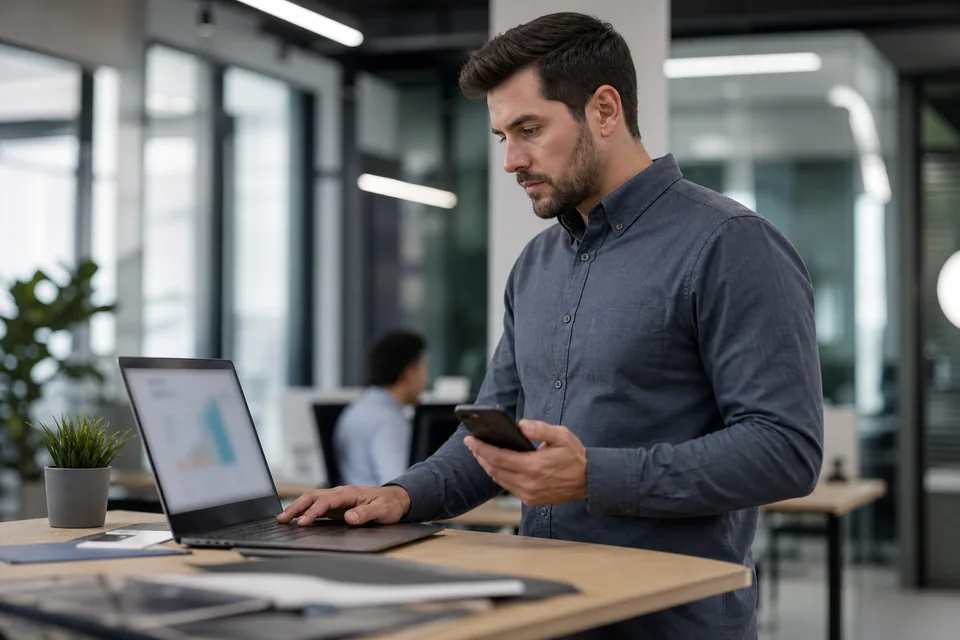 Creator account manager reviewing analytics